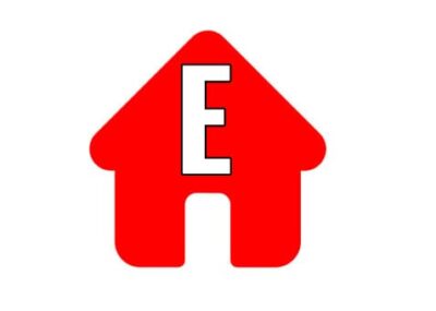 Energieeffizienzklasse E beim Haus