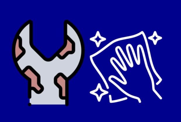 Rost entfernen Hausmittel