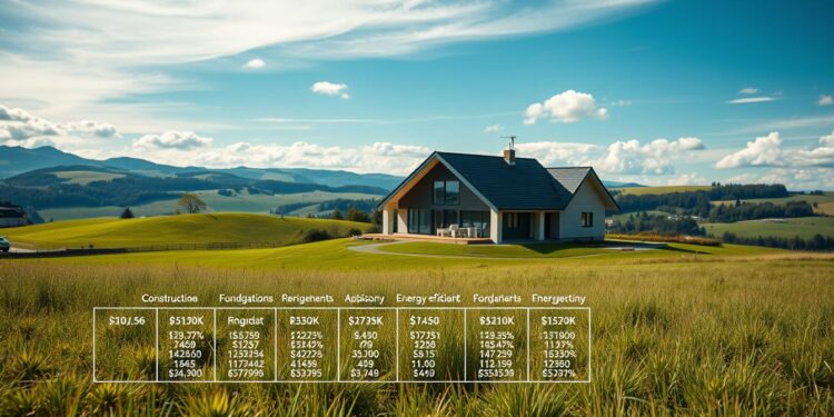 Wie viel kostet es, ein Haus zu bauen?