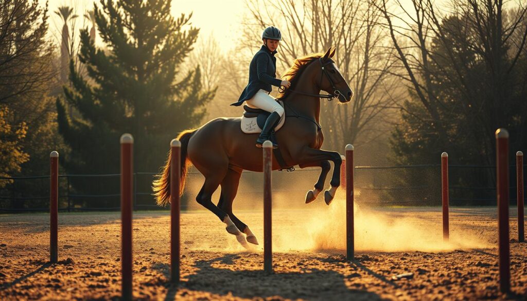 Cavaletti-Training für Pferde