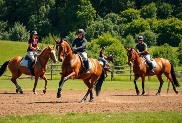 Richtiges Training für Pferd und Reiter