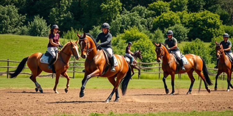 Richtiges Training für Pferd und Reiter