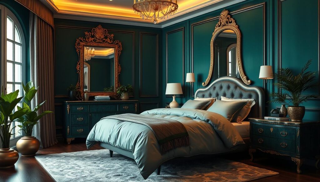 Edle Farbkombinationen für Schlafzimmer