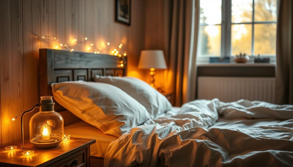 Gemütliche Schlafzimmerbeleuchtung