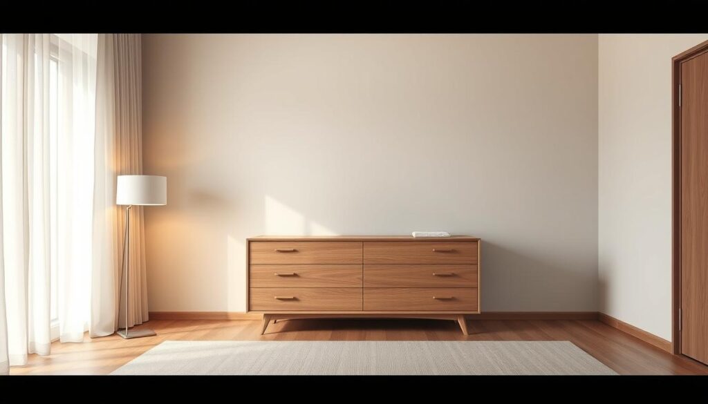 Kommode im modernen Schlafzimmer Kommode im modernen Schlafzimmer