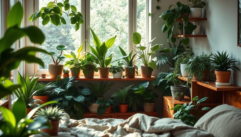 Luftreinigende Pflanzen im Schlafzimmer Luftreinigende Pflanzen im Schlafzimmer