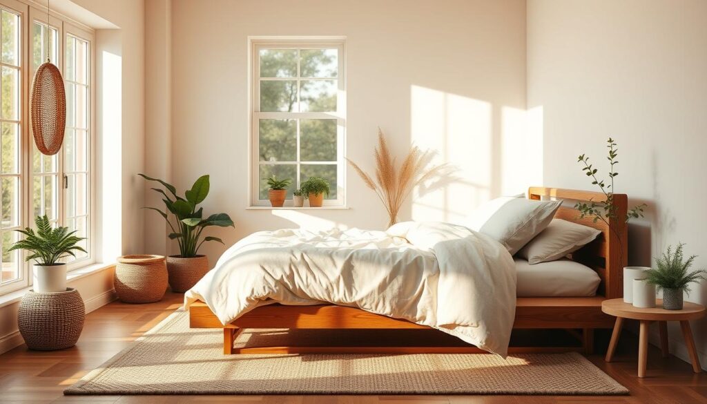 Natürliches Licht Schlafzimmer Raumklima