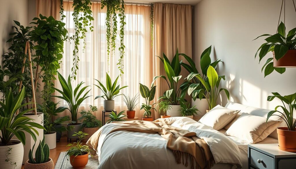 Schlafzimmer Pflanzen im Interieur Schlafzimmer Pflanzen im Interieur