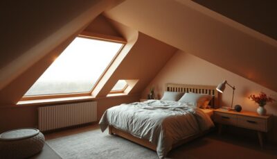 Welche Farbe im Schlafzimmer bei Dachschräge?