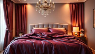 Welche Farbe wirkt edel im Schlafzimmer?