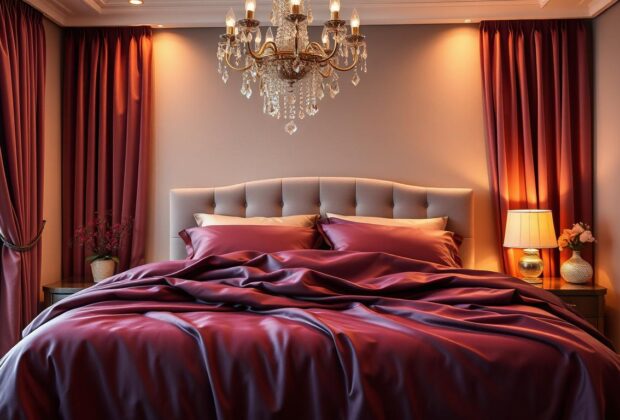 Welche Farbe wirkt edel im Schlafzimmer?