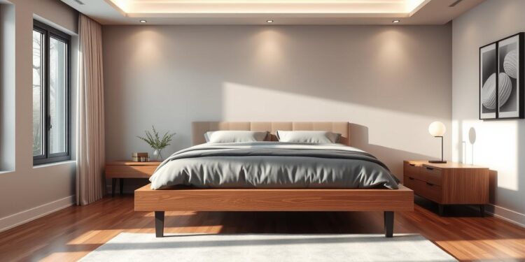 Welche Möbel stehen im Schlafzimmer?