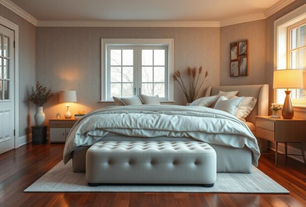 Welche Tapetenfarbe fürs Schlafzimmer?