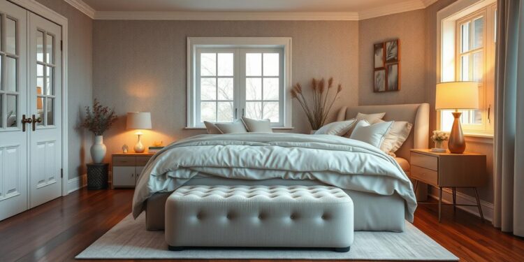 Welche Tapetenfarbe fürs Schlafzimmer?