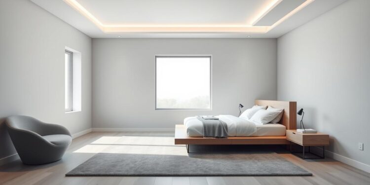 Welche Wände sollte man im Schlafzimmer streichen?