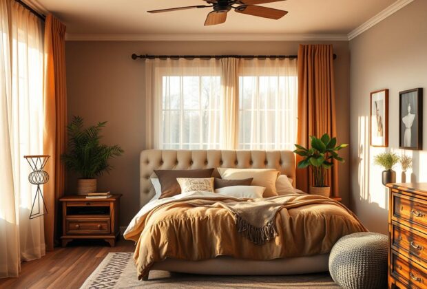 Wie bekomme ich ein Schlafzimmer gemütlich?