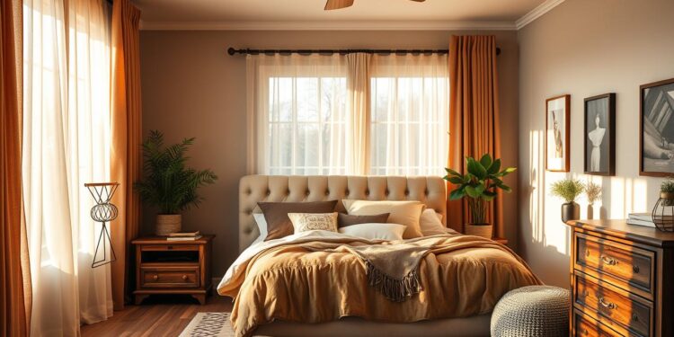 Wie bekomme ich ein Schlafzimmer gemütlich?