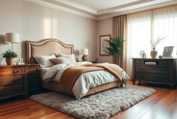 Wie kann ich mein Schlafzimmer gemütlich gestalten?