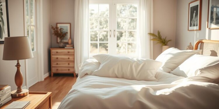 Wie sollte man im Schlafzimmer schlafen?