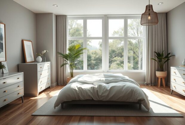 Wie stelle ich mein Schlafzimmer am besten ein?