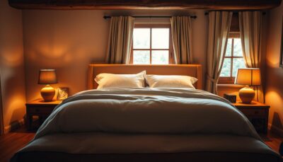 Wo steht das Bett am besten im Schlafzimmer?